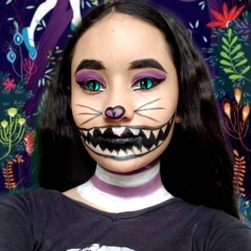 ESP-ING] Maquillaje Artístico | Gato de Cheshire - Alicia en el país de las  maravillas // Makeup Artistry | Cheshire Cat - Alice in Wonderland: | PeakD