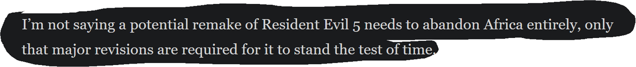 Resident Evil 5 is TOO RACIST for a Remake? You can't make this up!