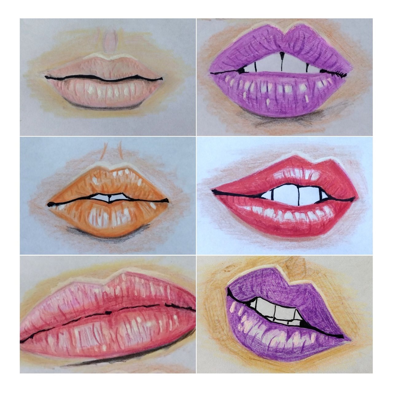 Some lips  Como dibujar labios, Dibujos de labios, Boceto de labios