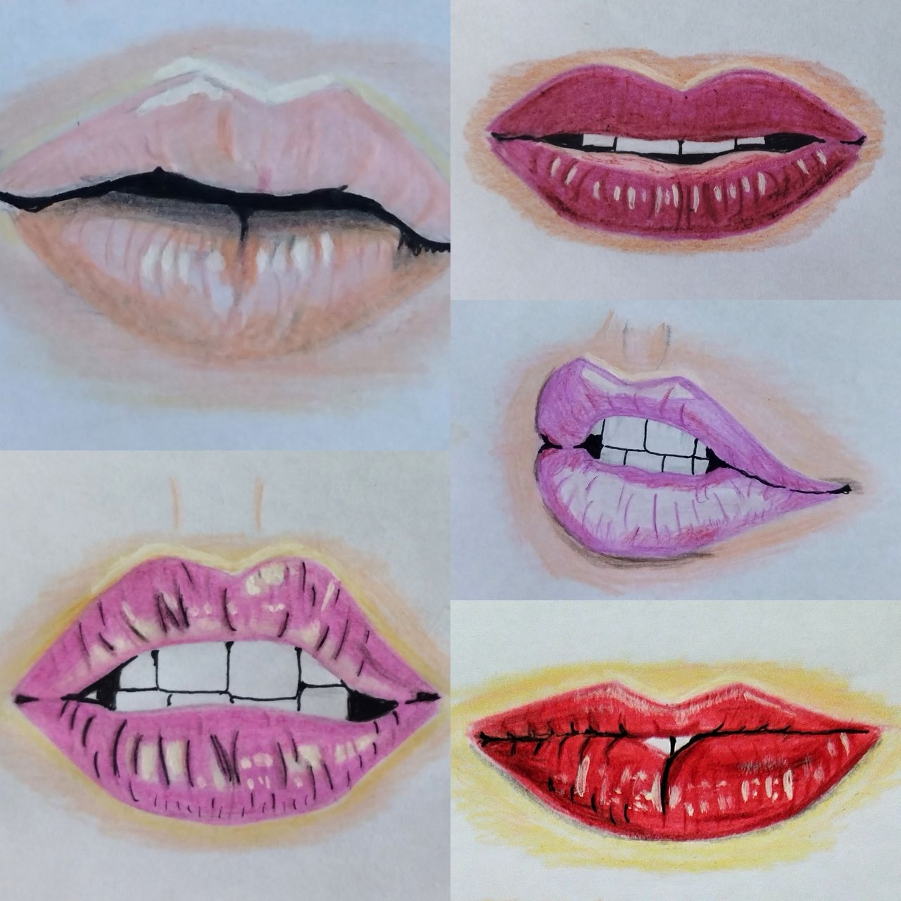 Some lips  Como dibujar labios, Dibujos de labios, Boceto de labios