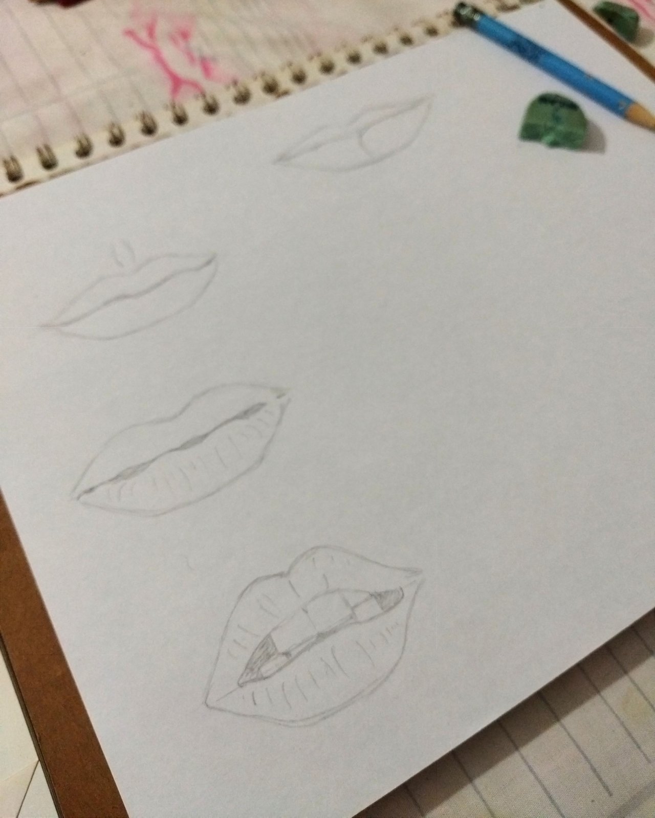 Dibujar bocas y labios