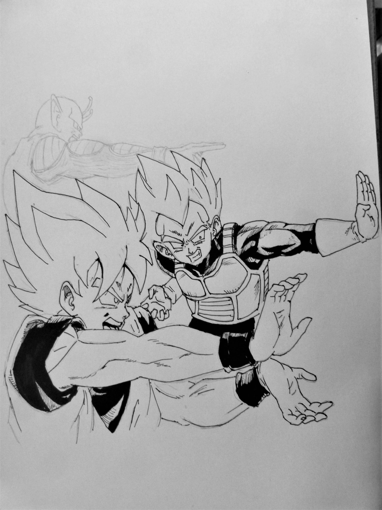 How To Draw Goku  Vegeta Breaking Limits  Step By Step  Dragon Ball   YouTube