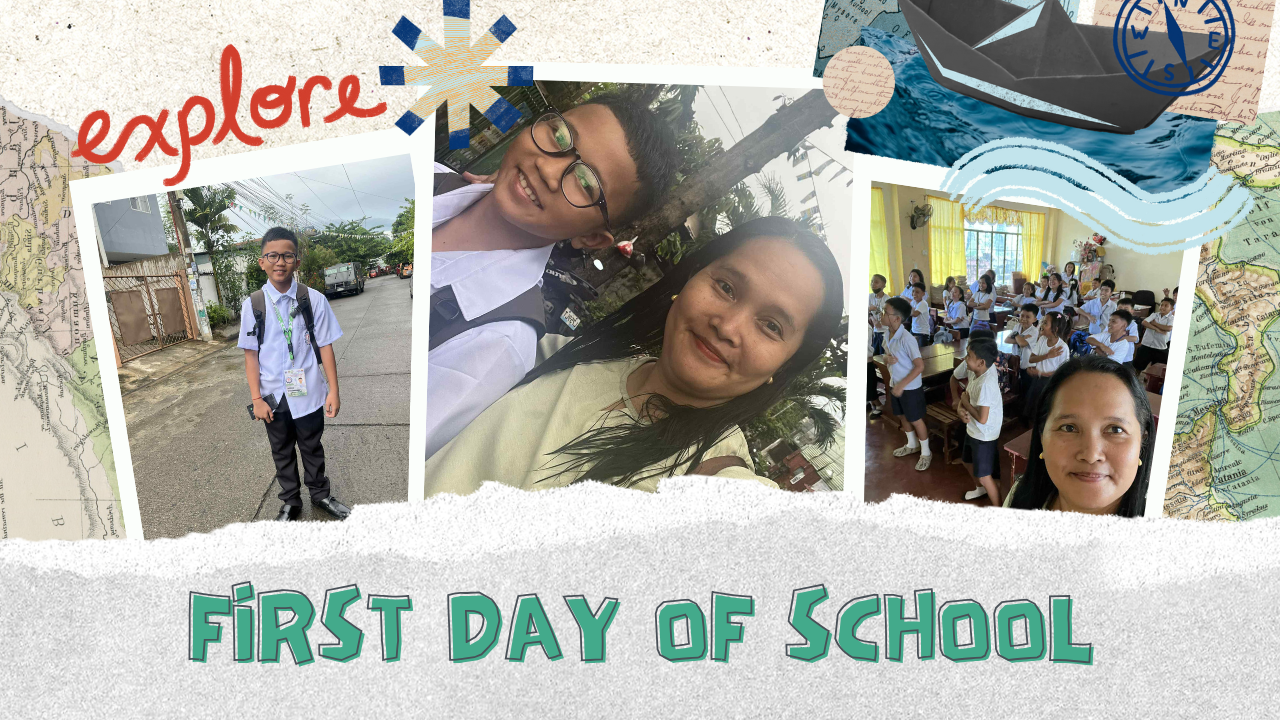 A MOTHER’S FIRST DAY OF SCHOOL: BALANCING TWO ROLES AND A SON FIRST DAY IN JUNIOR HIGH SCHOOL