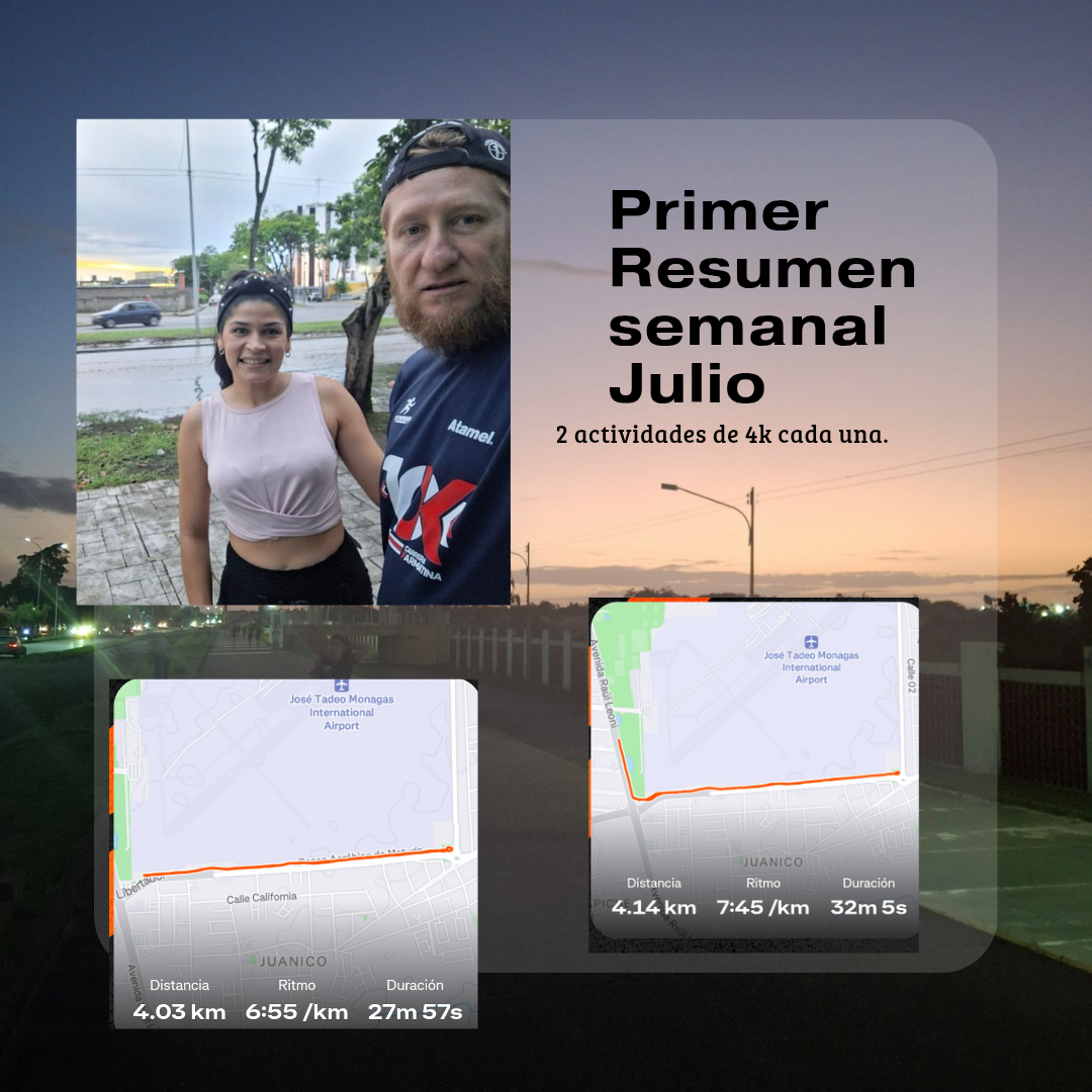 Primer Resumen semanal Julio 