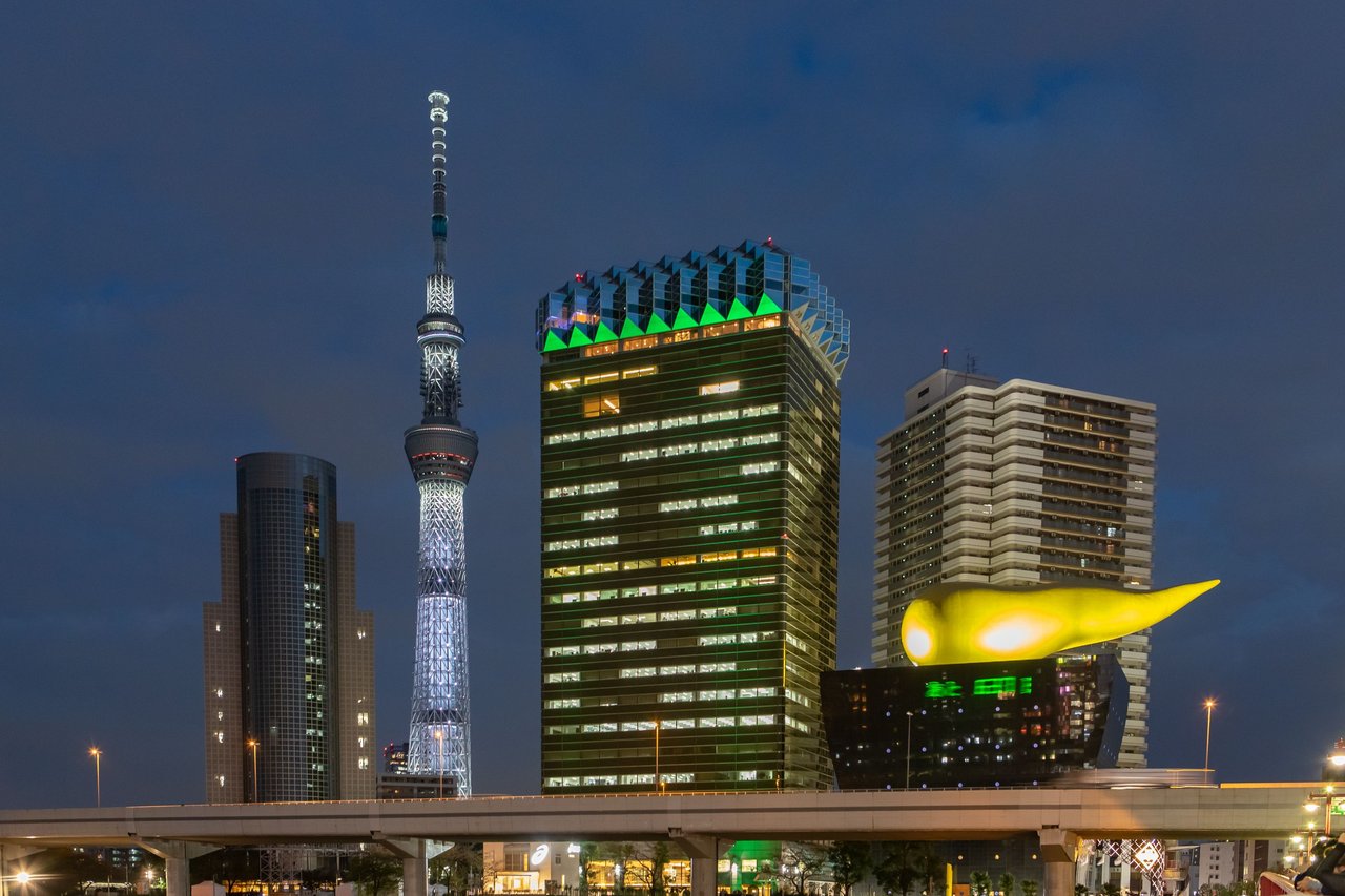 Tokyo Sky Tree at night