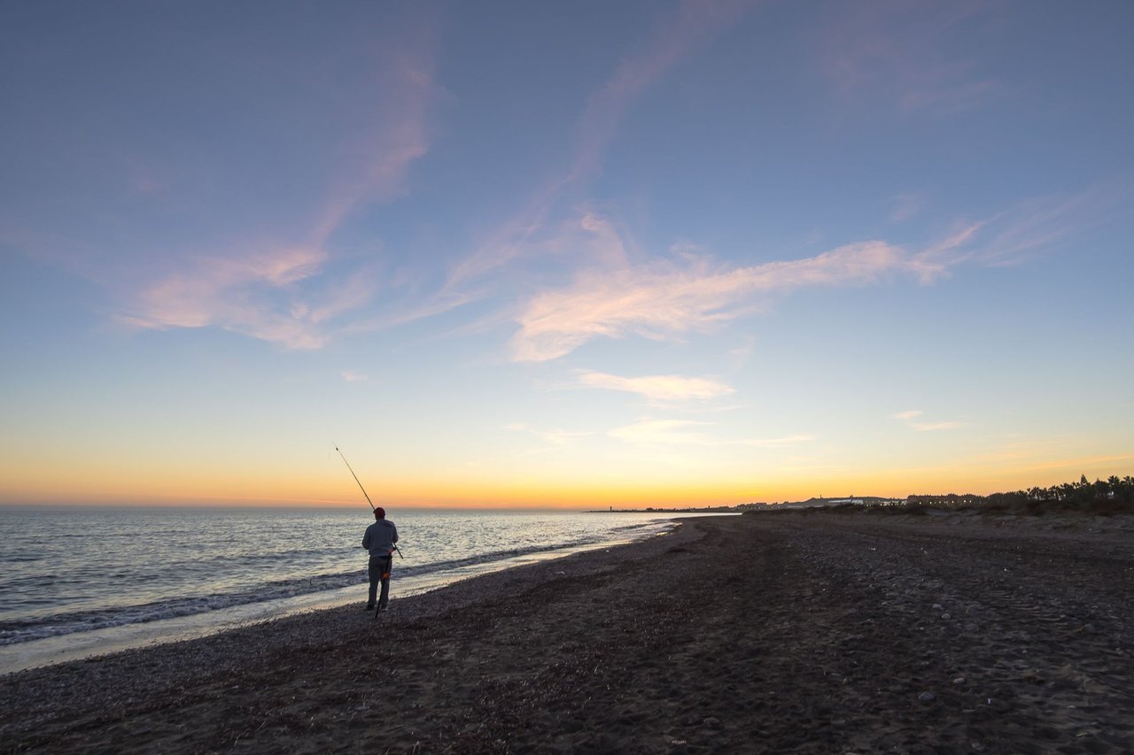 Fisherman on the beach! 