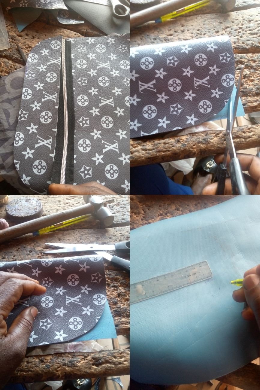 DIY ON HOW I SEW A FASHION LOUIS VUITTON CROSS BAG FOR RESALE