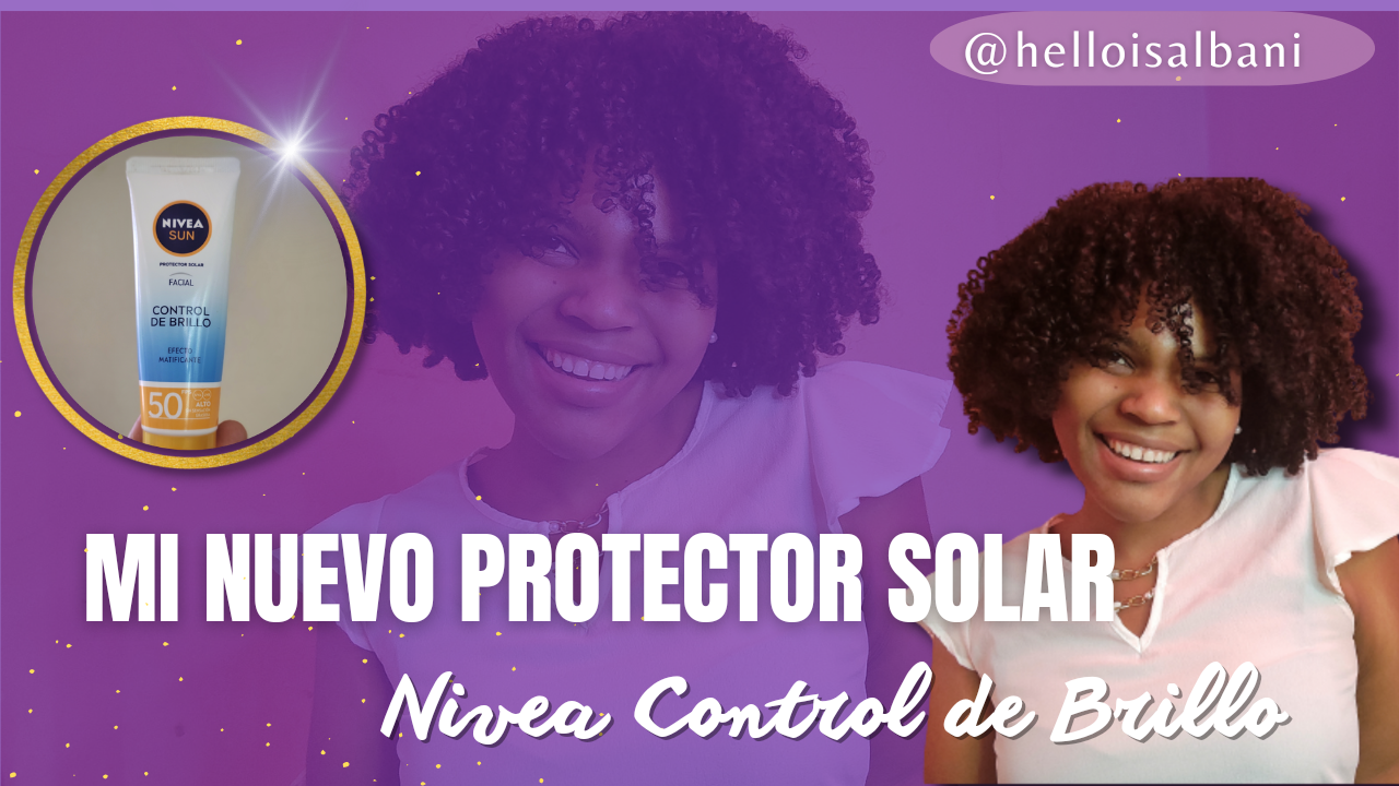 Protector solar facial de Nivea anti brillo