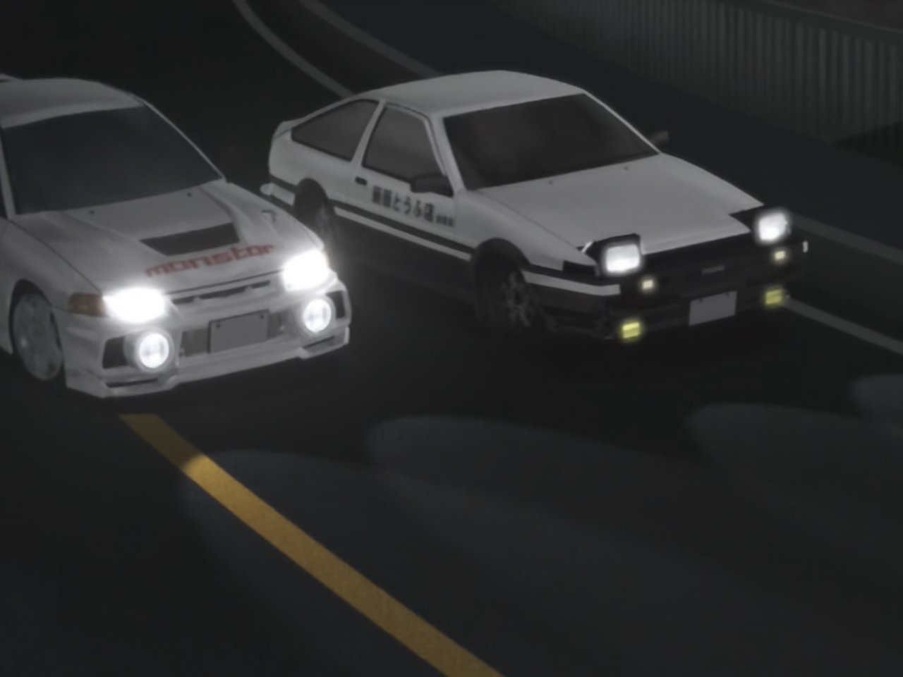 Initial D First Stage [BLENDER CINEMATIC] 