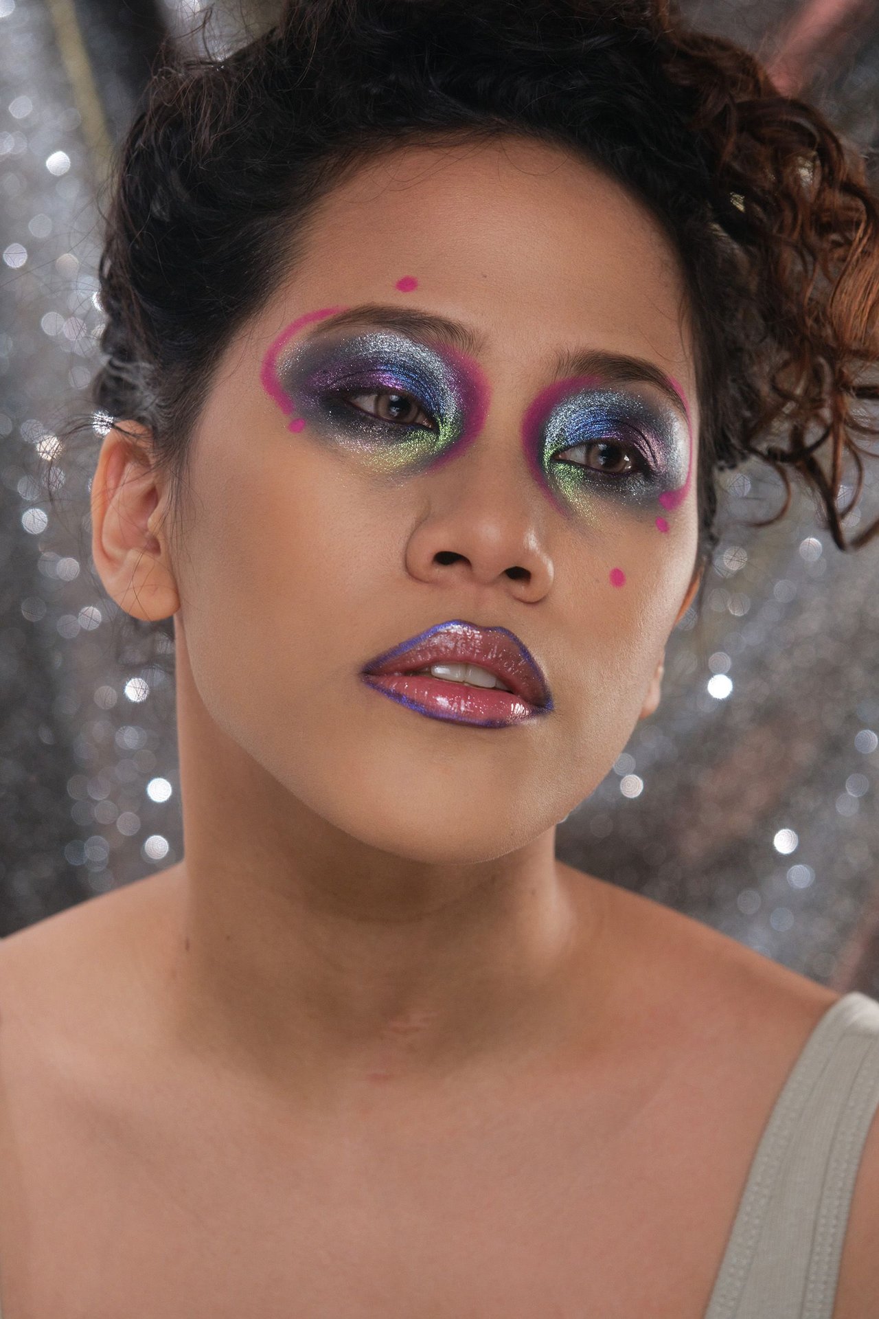 Alien-ish makeup