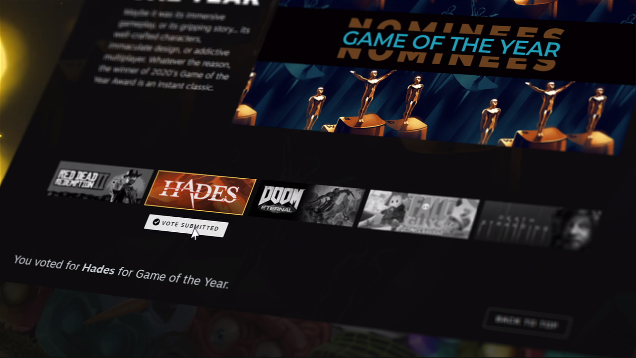 Red Dead Redemption 2 Recognized by The Steam Awards - Rockstar Games