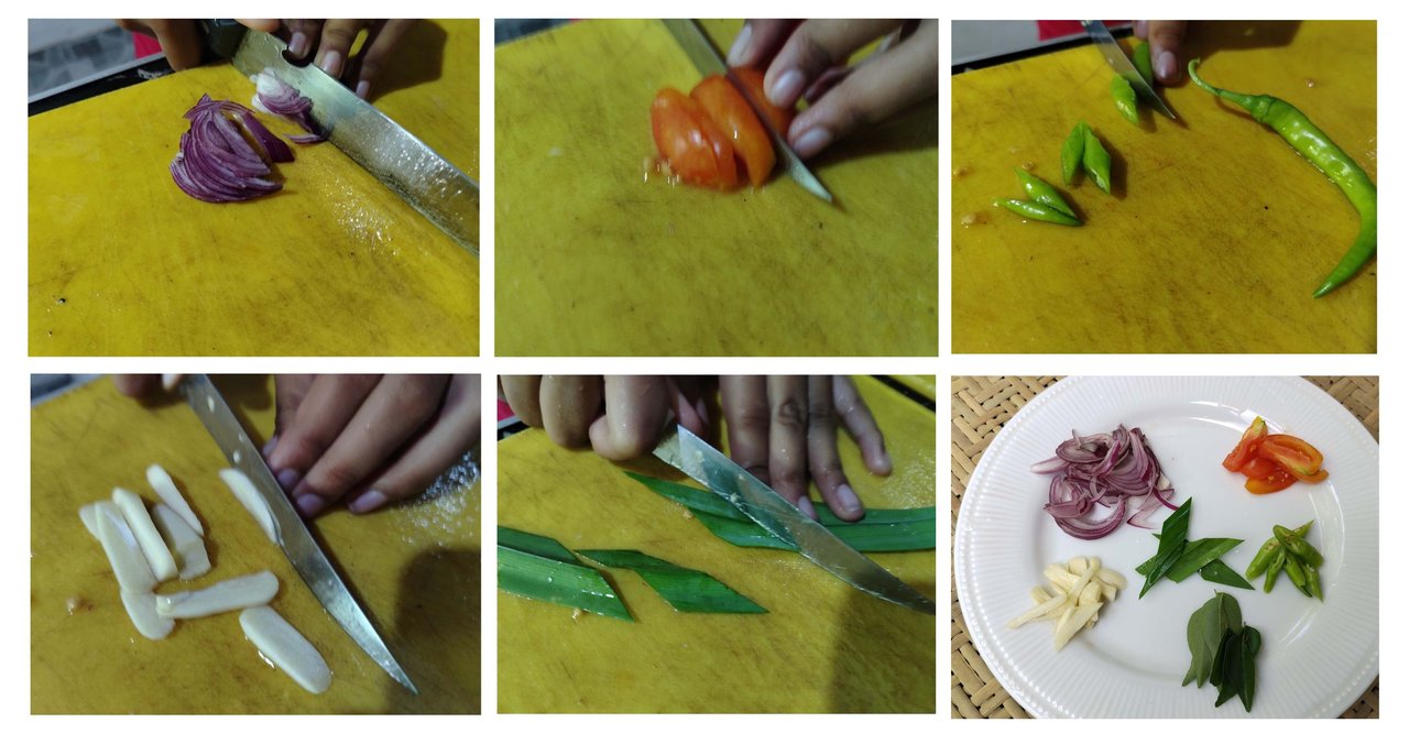 Curry di carne di soia preparazione