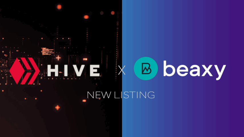 HIVE is now available to trade on Beaxy