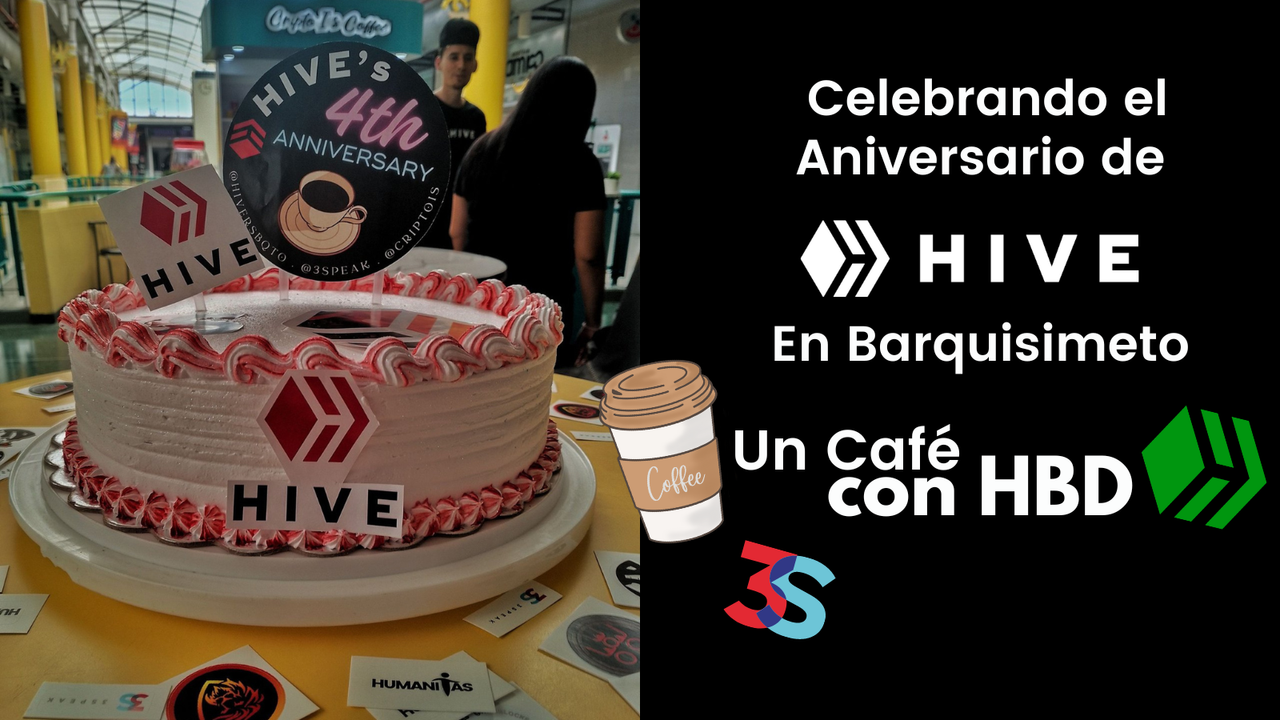 Un café ☕ con HBD en el Aniversario de Hive [ESP-ENG]