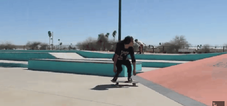 Weekly stoken - Skating the PHX AM props.gif
