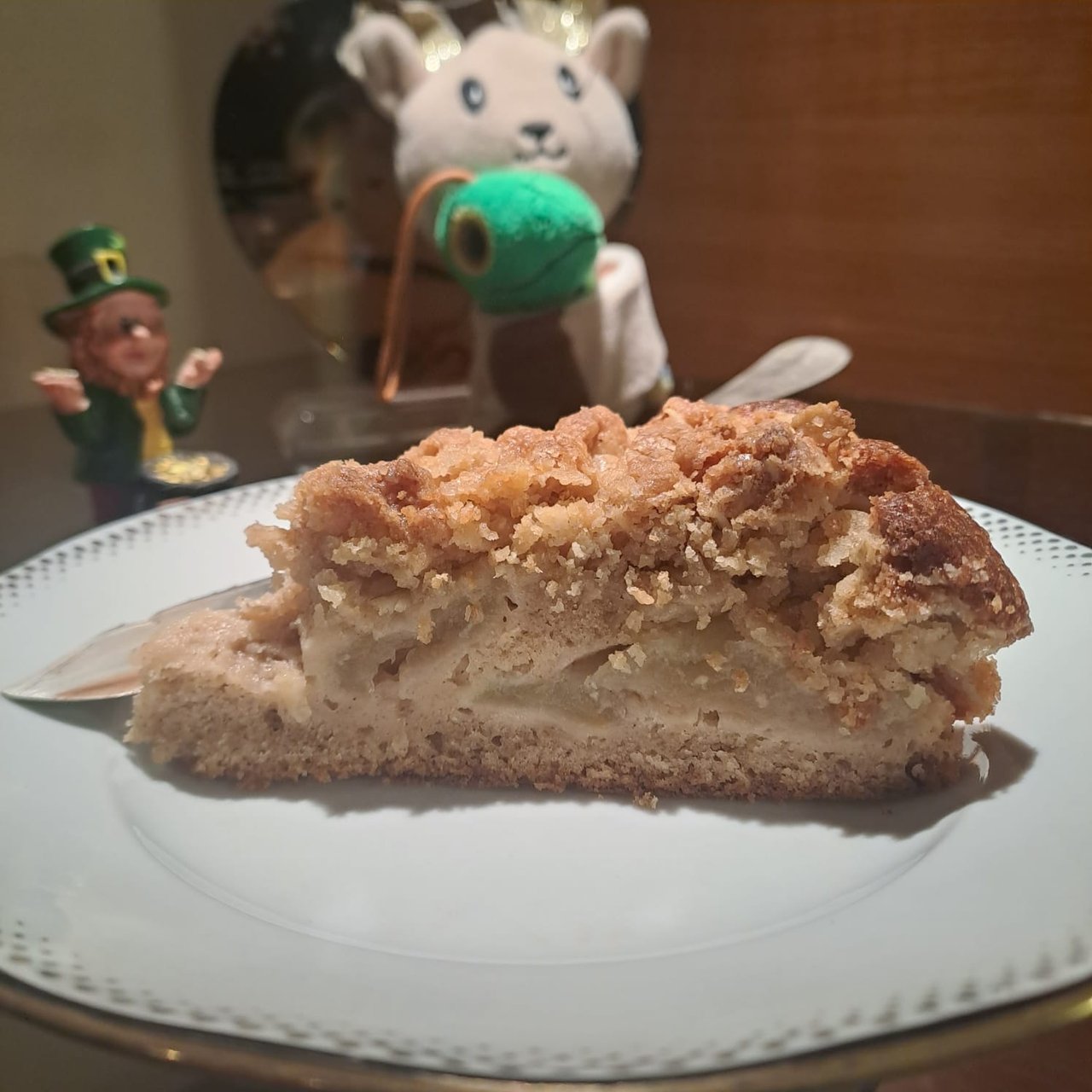 I made Irish Apple Cake!