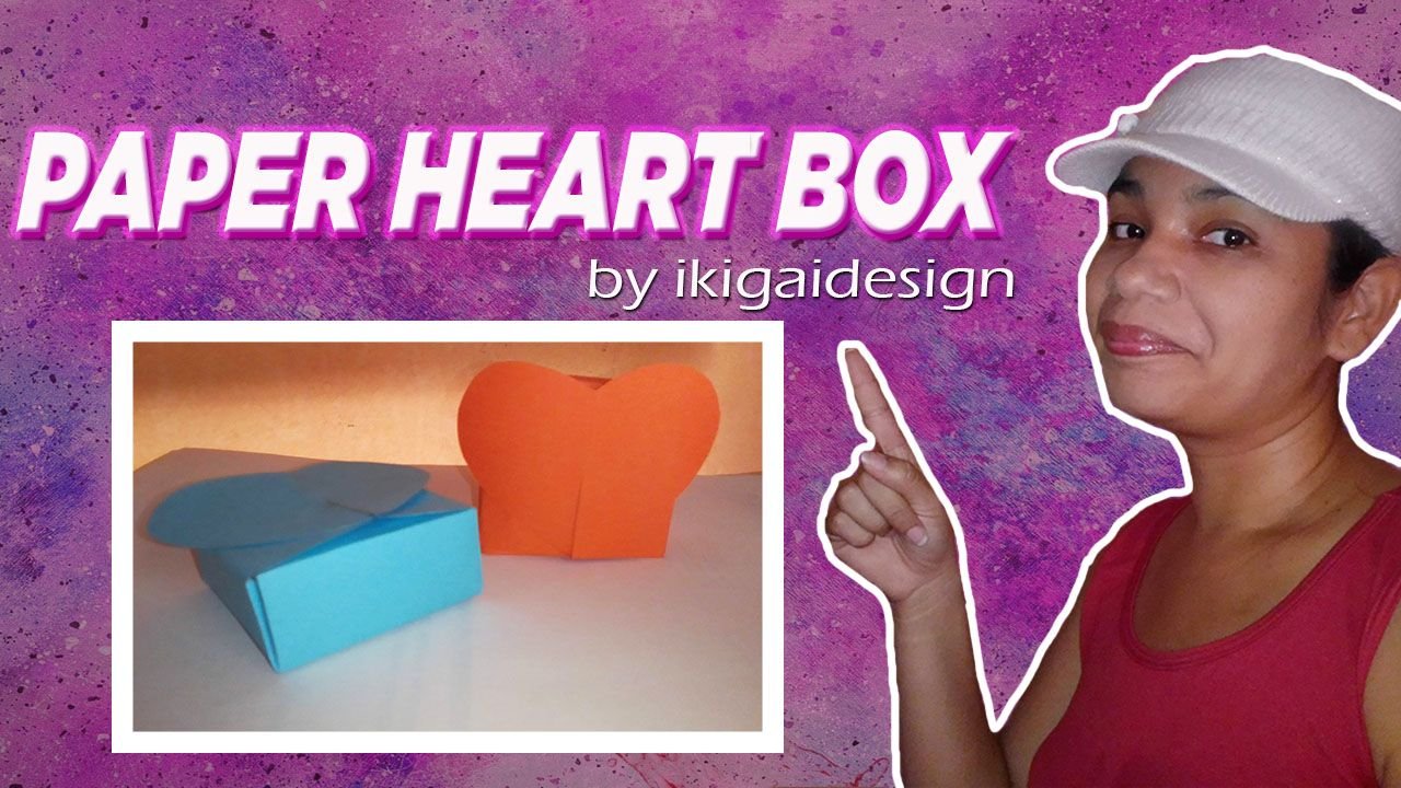 DIY - CAJA CORAZÓN Fácil - Easy HEART BOX 
