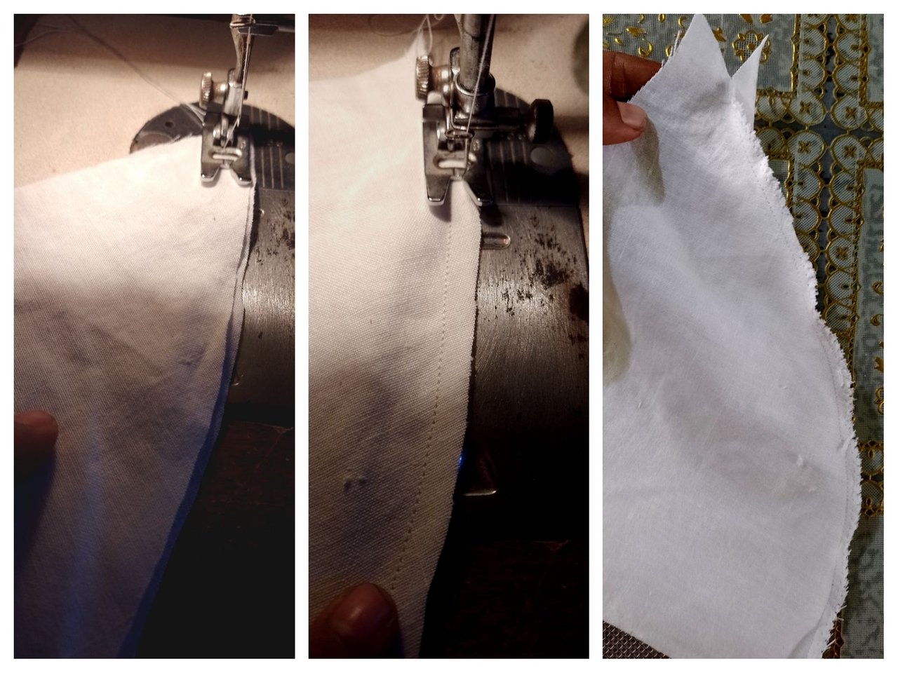 ES, EN - Cómo hacer un colador de tela, How to make a fabric strainer