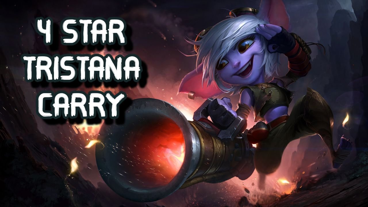 4 Star Tristana! Nerfed But Still Strong! TFT - League of Legends | PeakD