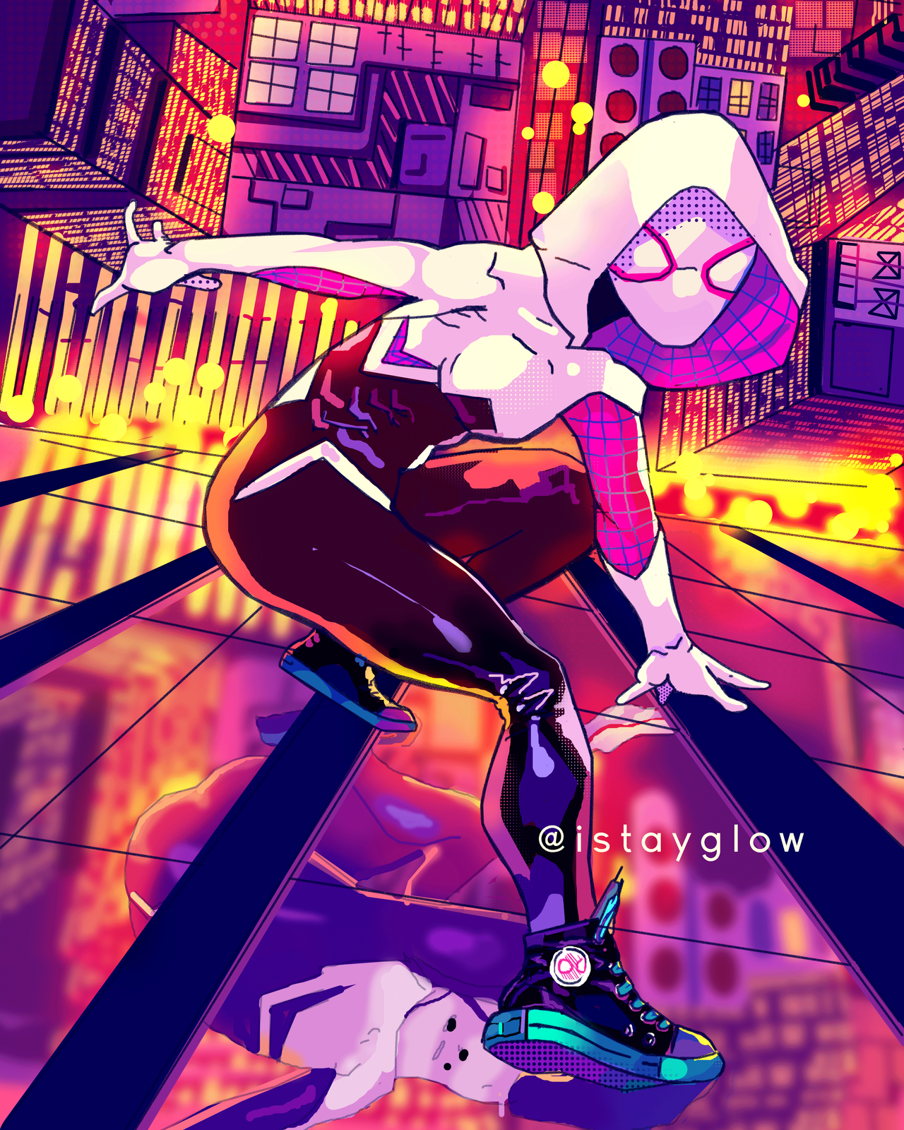 Spider Gwen | digital art [ESP/ENG] | PeakD