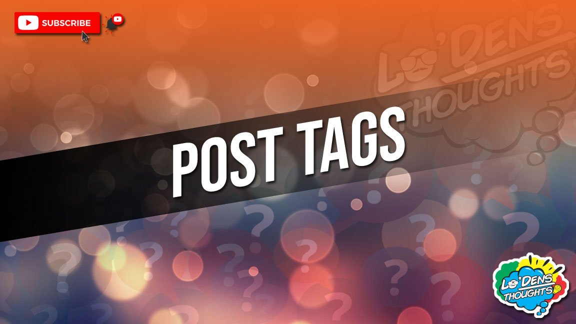 What tags to use for your blog post