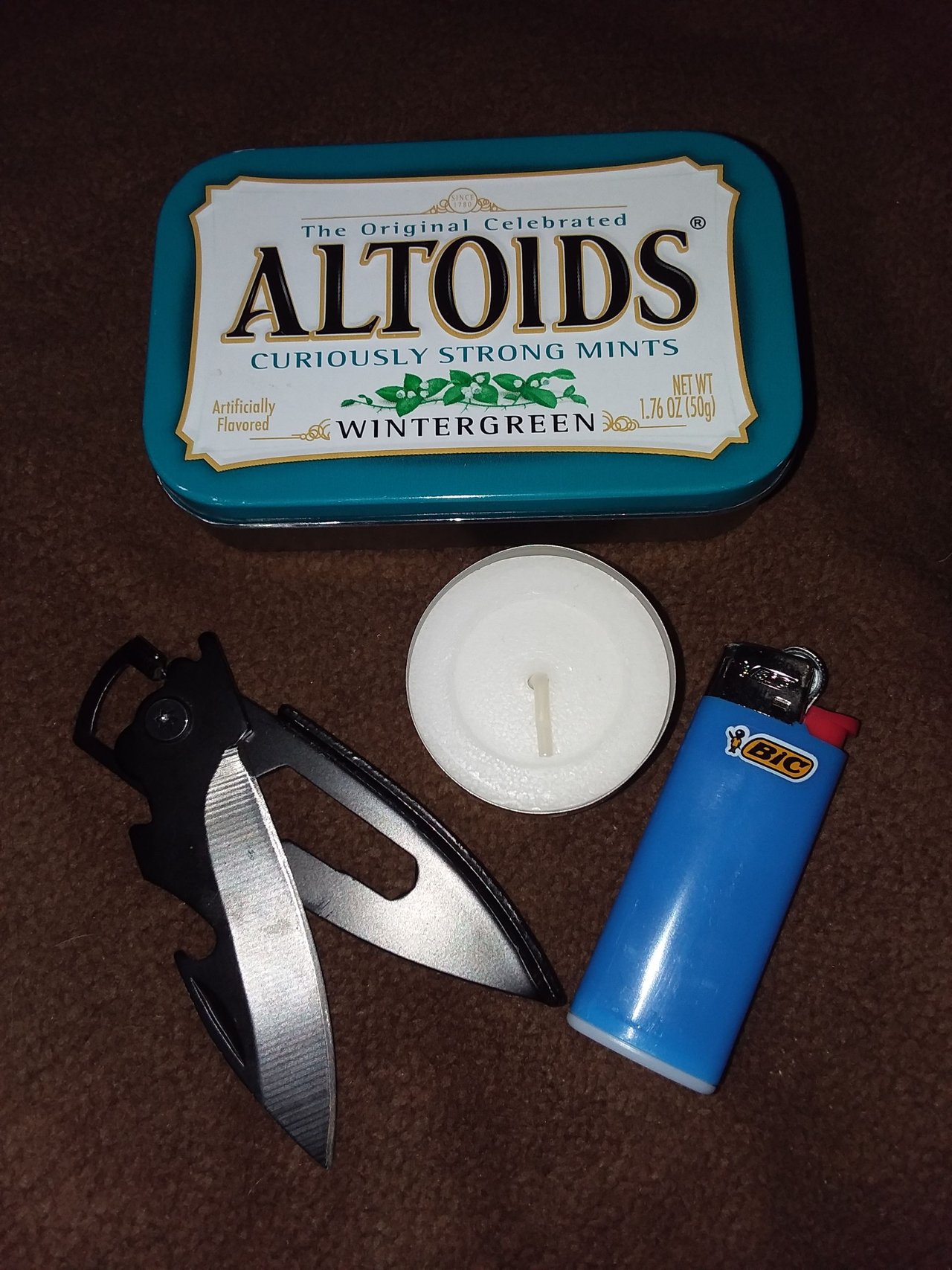 Altoids Tin Survival Kit Suggestions Welcome Peakd