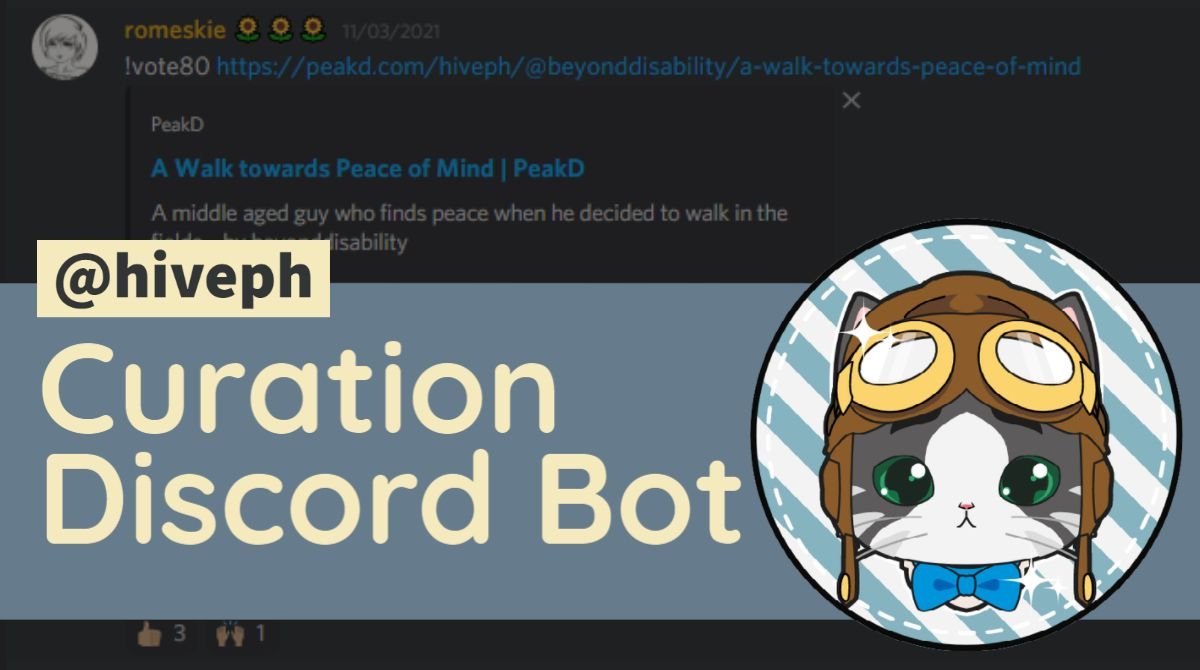 Community Curation Discord Bot: Upvotes and Auto-Publish of Compilation  Posts | PeakD