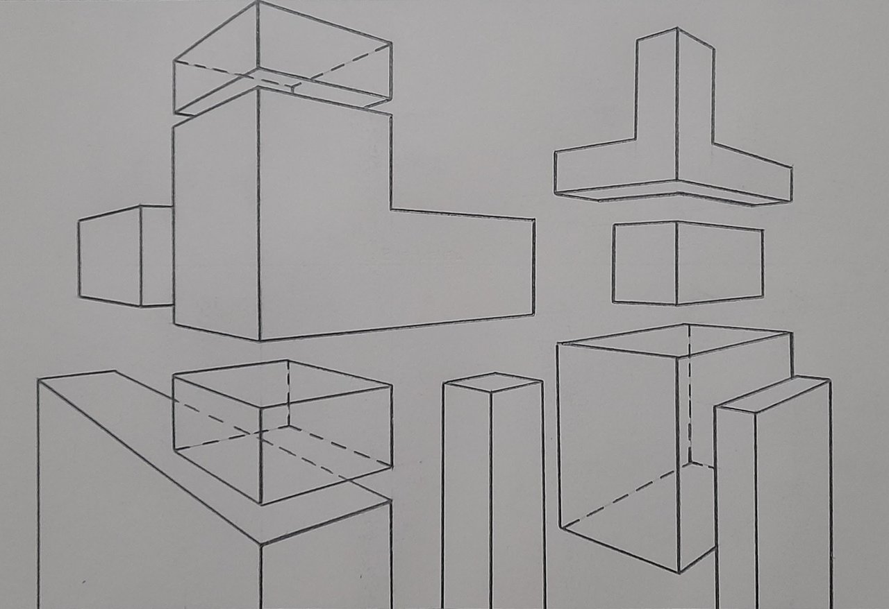 DRAWING WITH PERSPECTIVE: BOXES IN ONE-POINT AND TWO-POINT