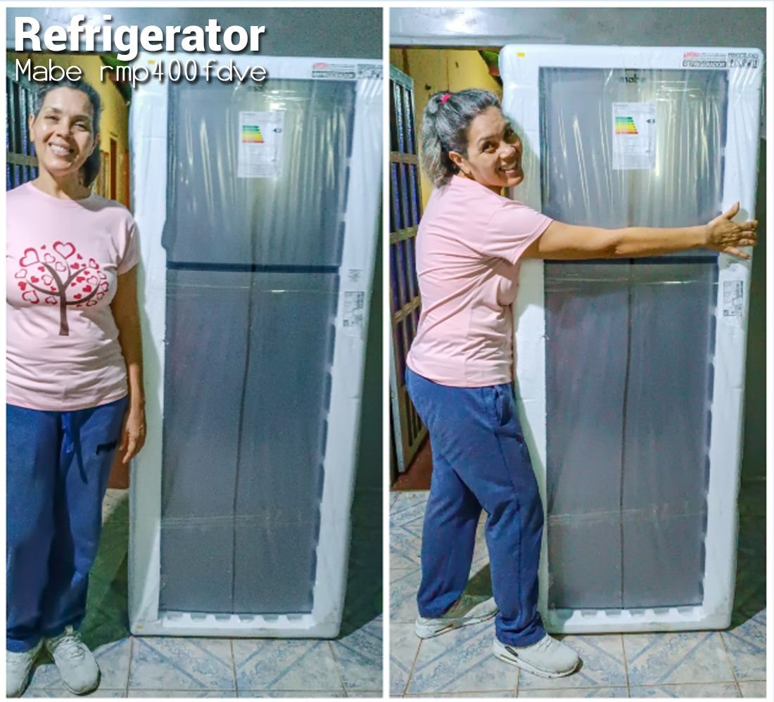 Mabe rmp400fdve Refrigerator Unboxing English Spanish PeakD