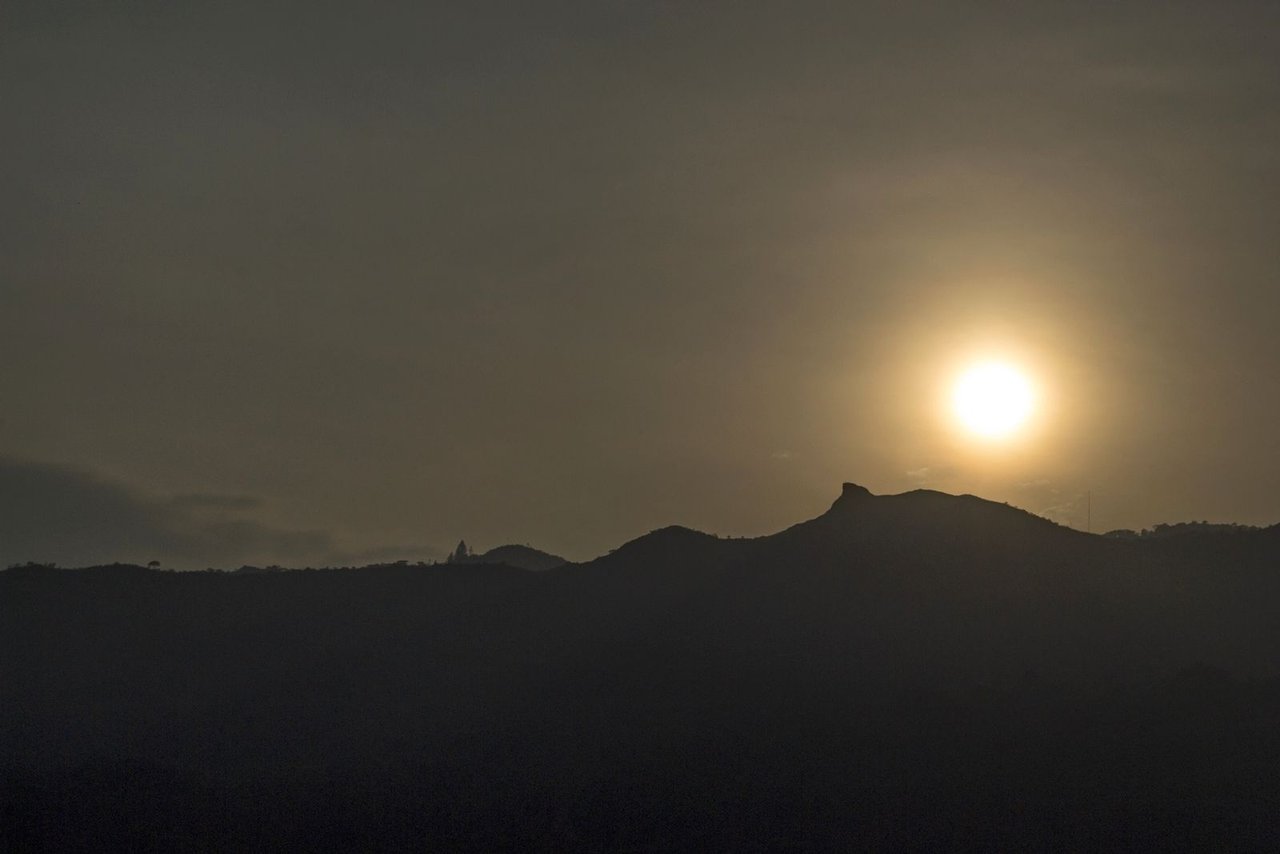 THE LANDSCAPE FROM "LA MORITA" IN MONTALBÁN, CARABOBO, VENEZUELA