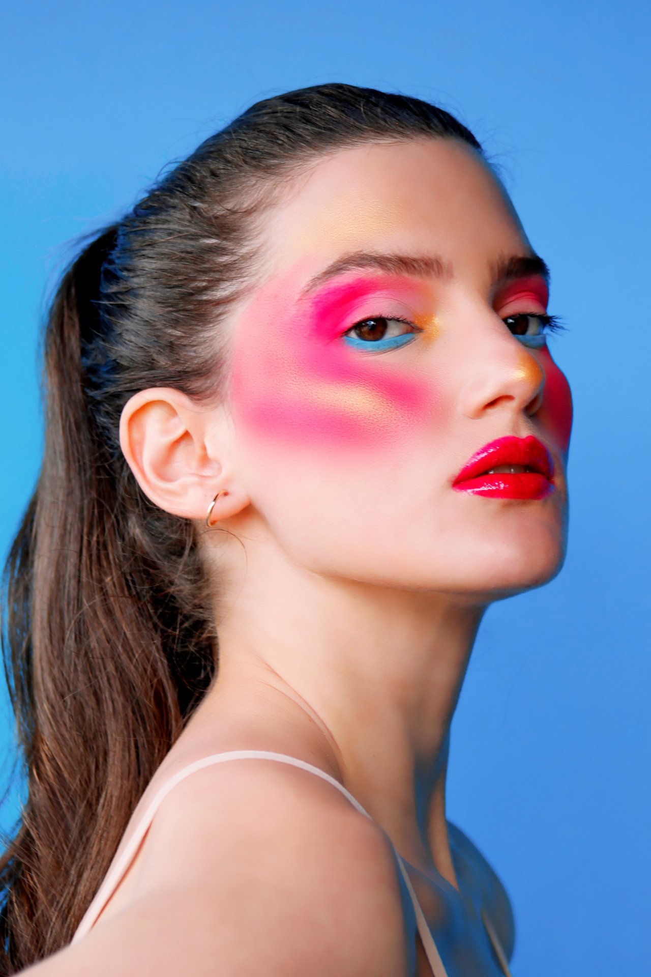 Creating artistic make-up for photo sessions | creando maquillaje artístico  para sesión fotográfica [ENG][ES] | PeakD