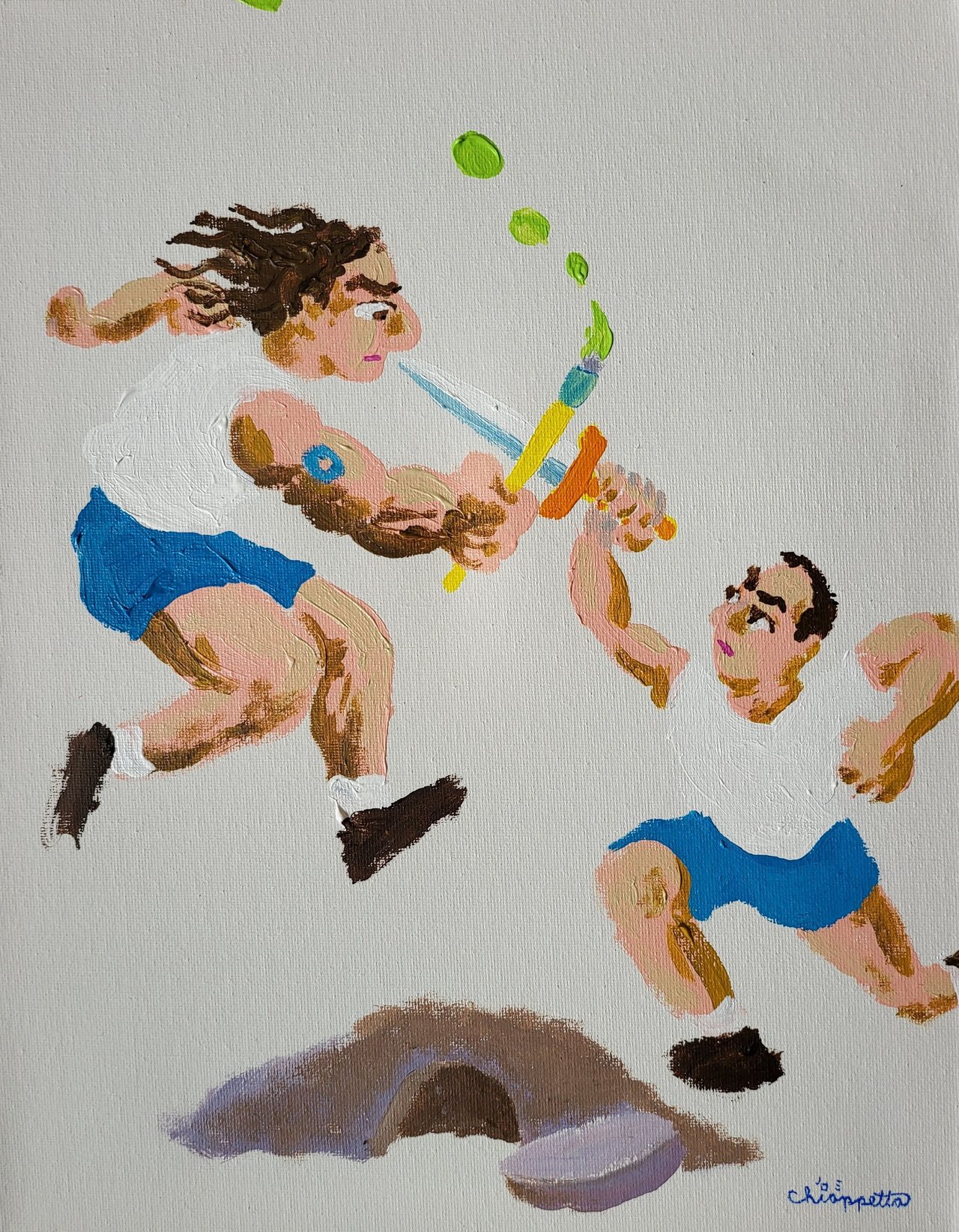 The Most Epic Battle is rare digital art by Joe Chiappetta