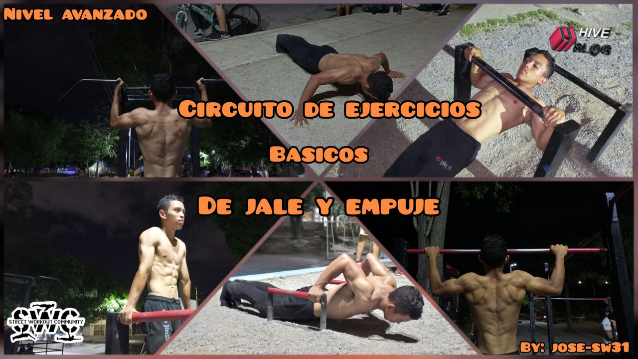 Circuito de ejercicios básicos de jale y empuje para ganar fuerza - Nivel  Avanzado [ESP - ENG] | PeakD