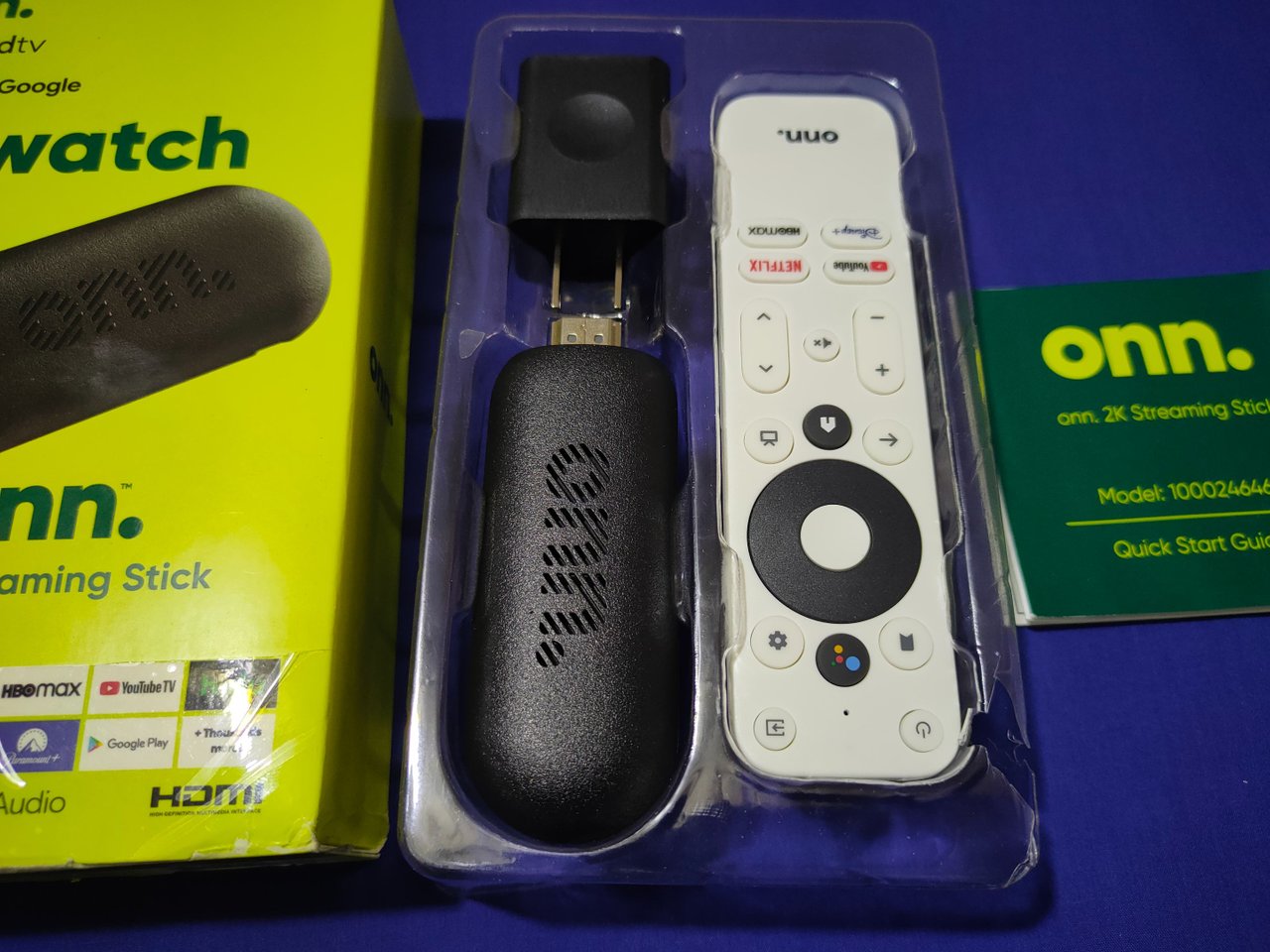 ONN Streaming Stick Onn FHD Streaming Stick Onn. FHD Streaming Device for TV  Watch - Black (100024646) for sale online