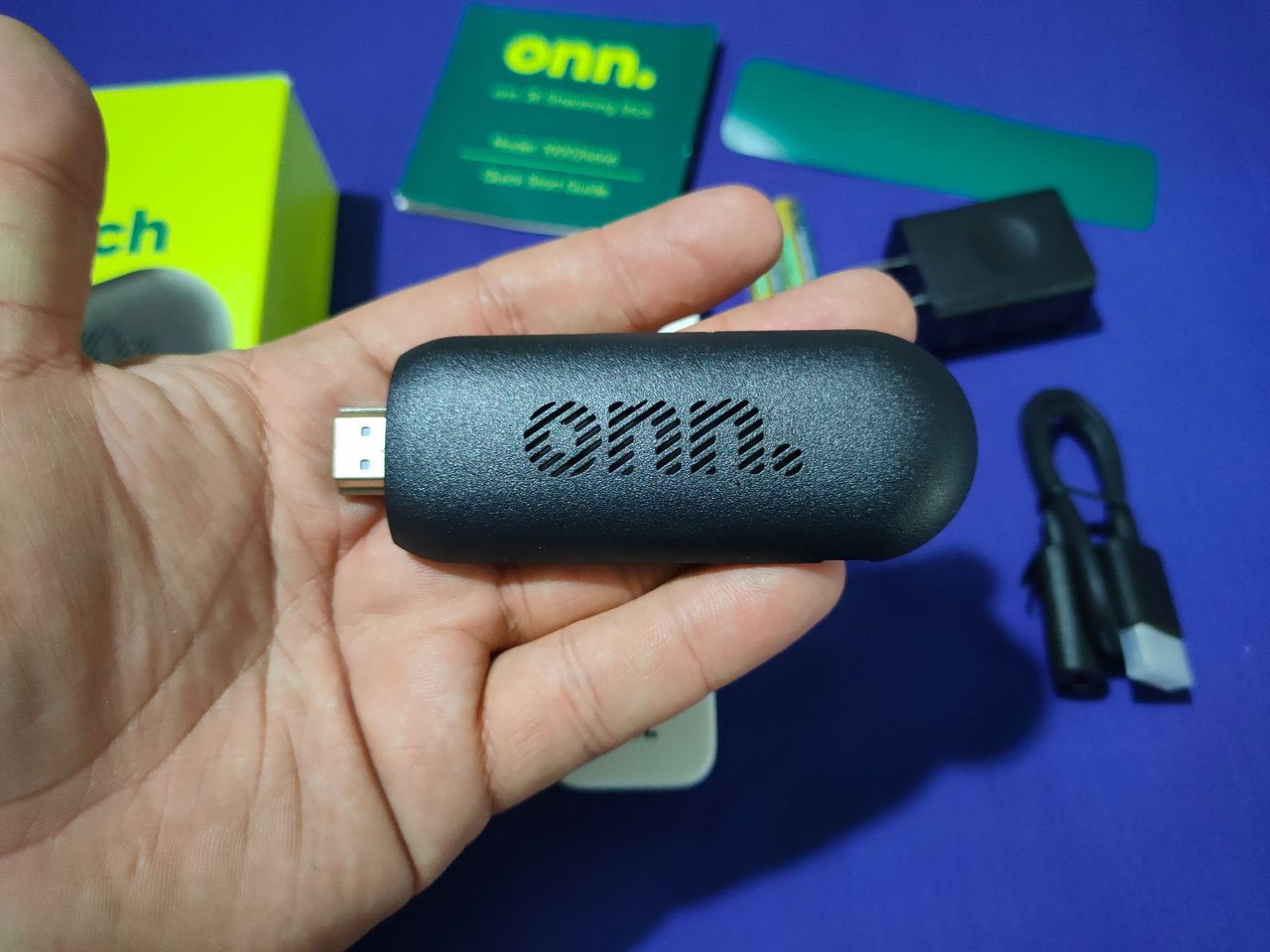 ONN Streaming Stick Onn FHD Streaming Stick Onn. FHD Streaming Device for TV  Watch - Black (100024646) for sale online