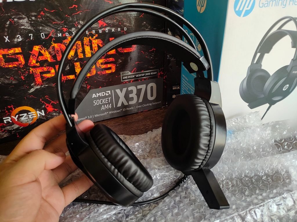 HP Gaming Headset H100 Unboxing and Review ENG ESP PeakD