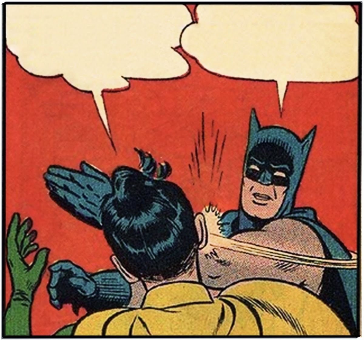 Remember From Whence We Came! | MemeHive Contest - Batman Slapping Robin |  PeakD
