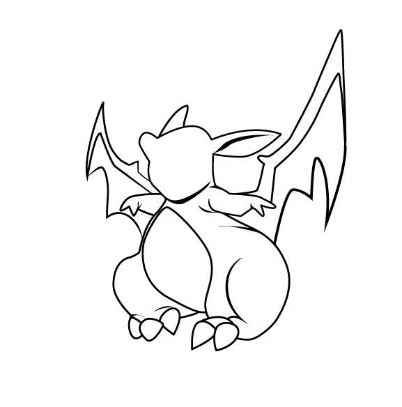 🔥 Drawing Charizard, Dibujando a Charizard POKEMON ART [ESP