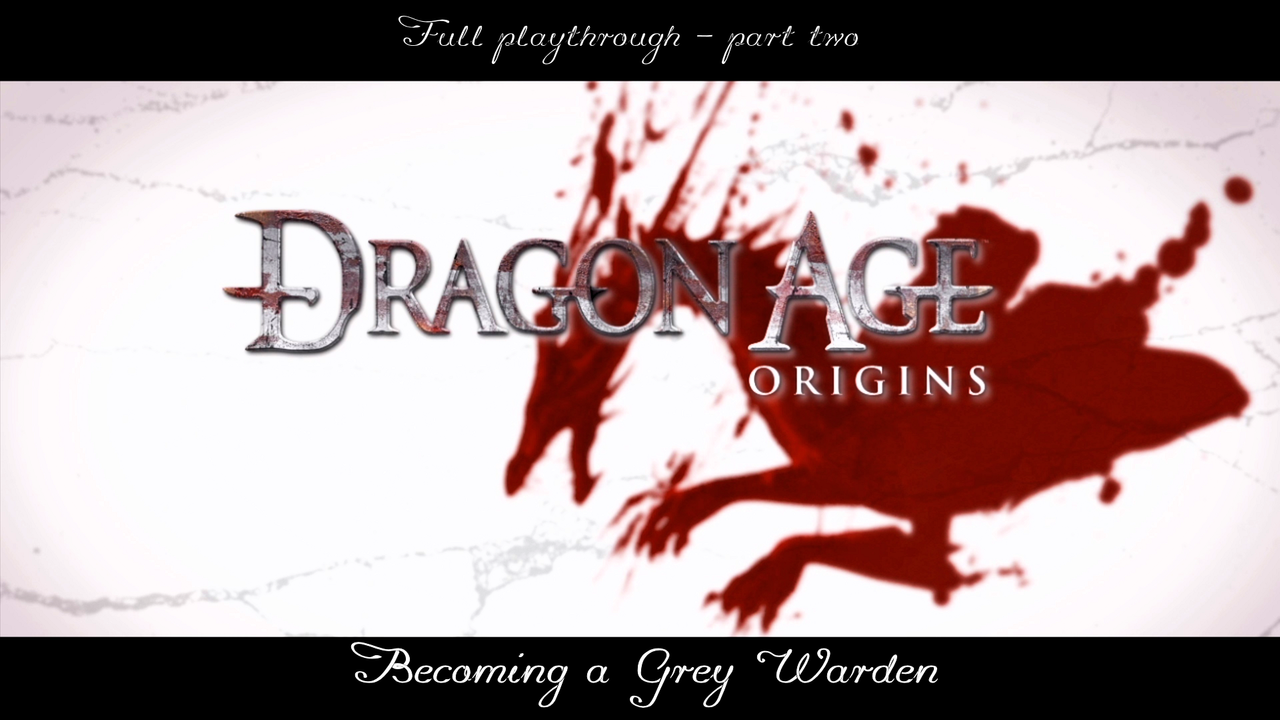 The Male Cousland Warden.  Dragon age origins, Dragon age series