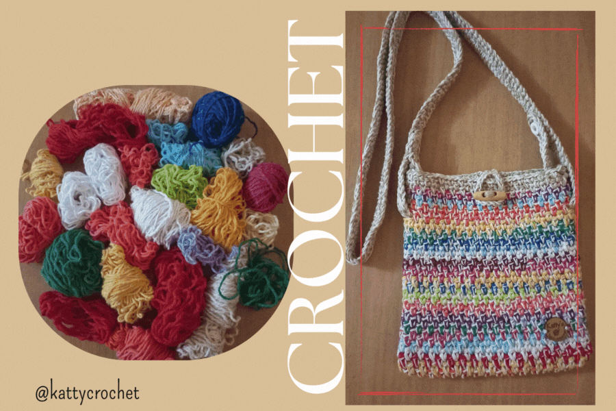 Como hacer ovillos con lana sobrante #blusasnorma #crochet 