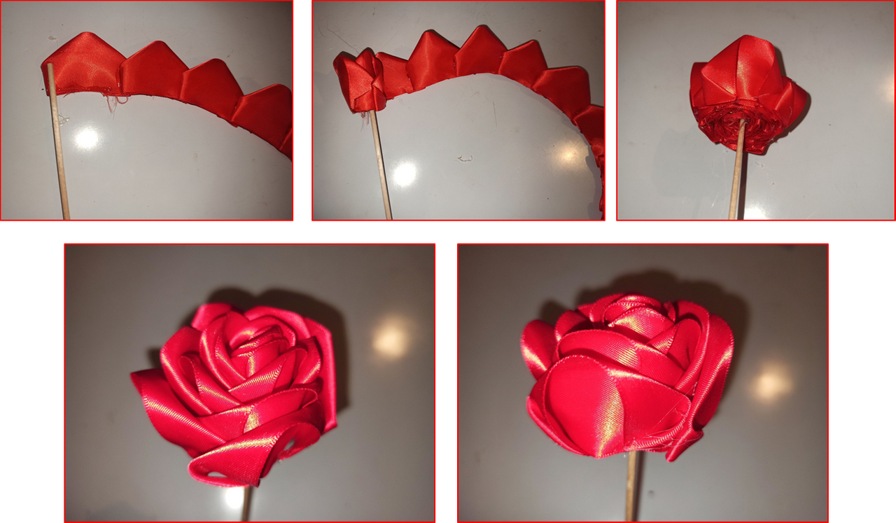 DIY- Rosa eterna con cinta // Eternal rose with ribbon