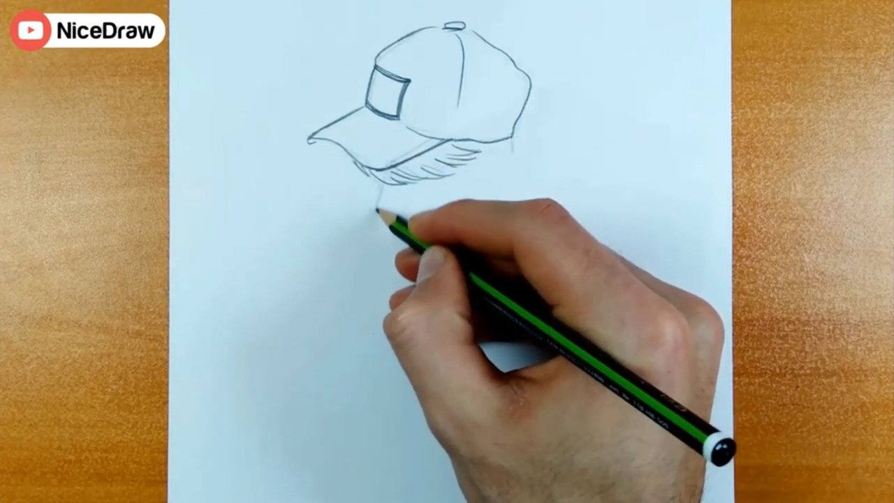 How to draw a Boy wearing cap -very easy drawing