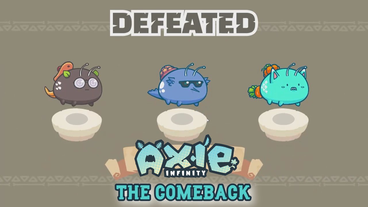 Axie Infinity - The Comeback