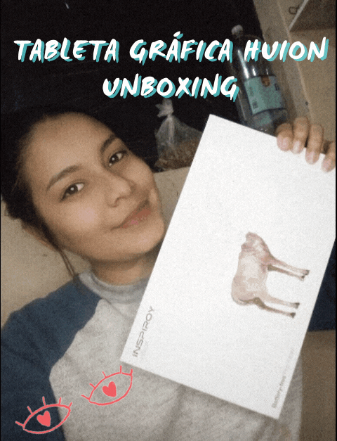 Tableta gráfica Huion UNBOXING.gif