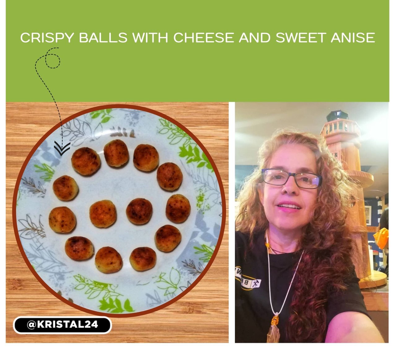 (ENG-ESP) Delicious and crispy balls with cheese and sweet anise