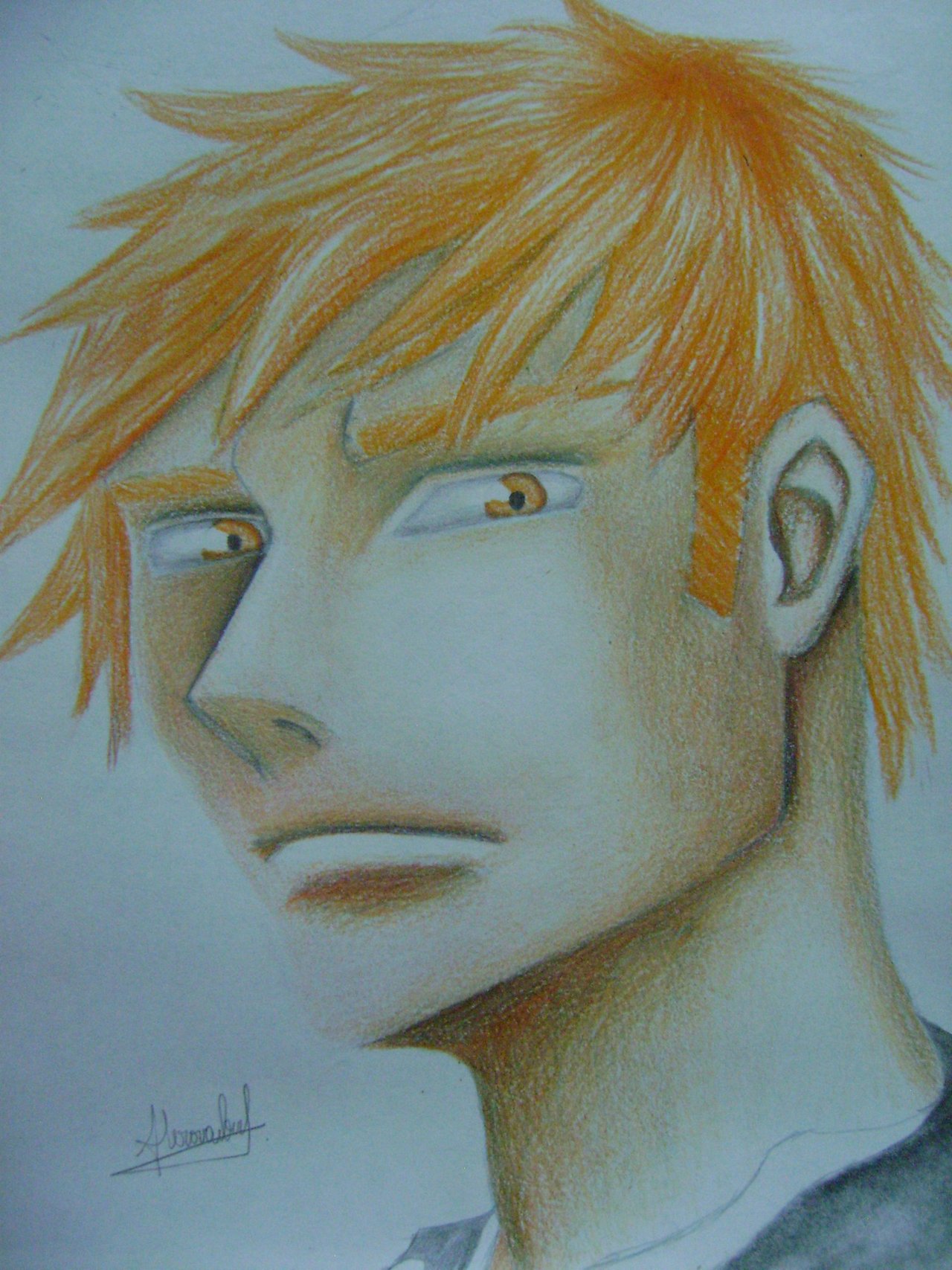 Drawing of Ichigo [ENG/ESP] | PeakD