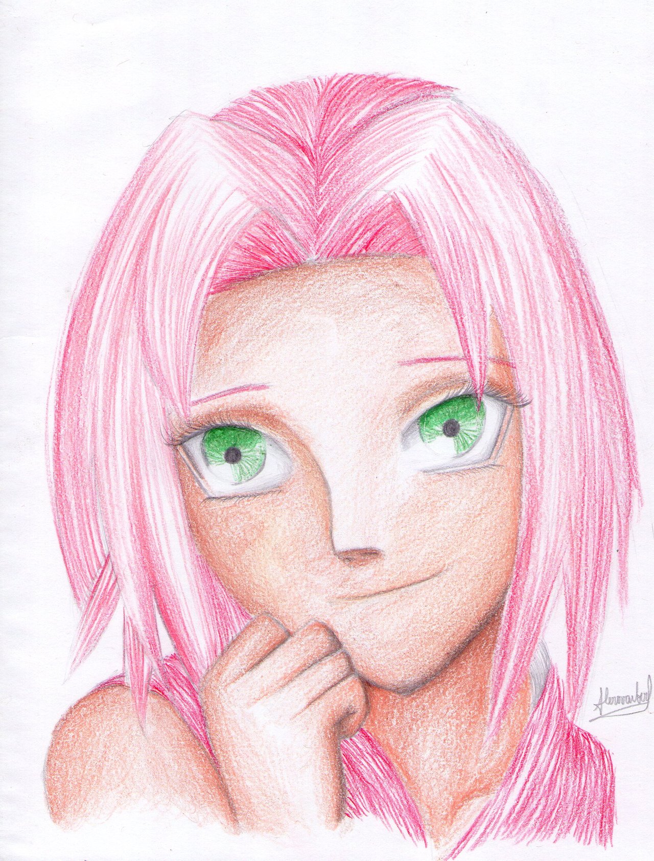 How to Draw Sakura Haruno, Naruto