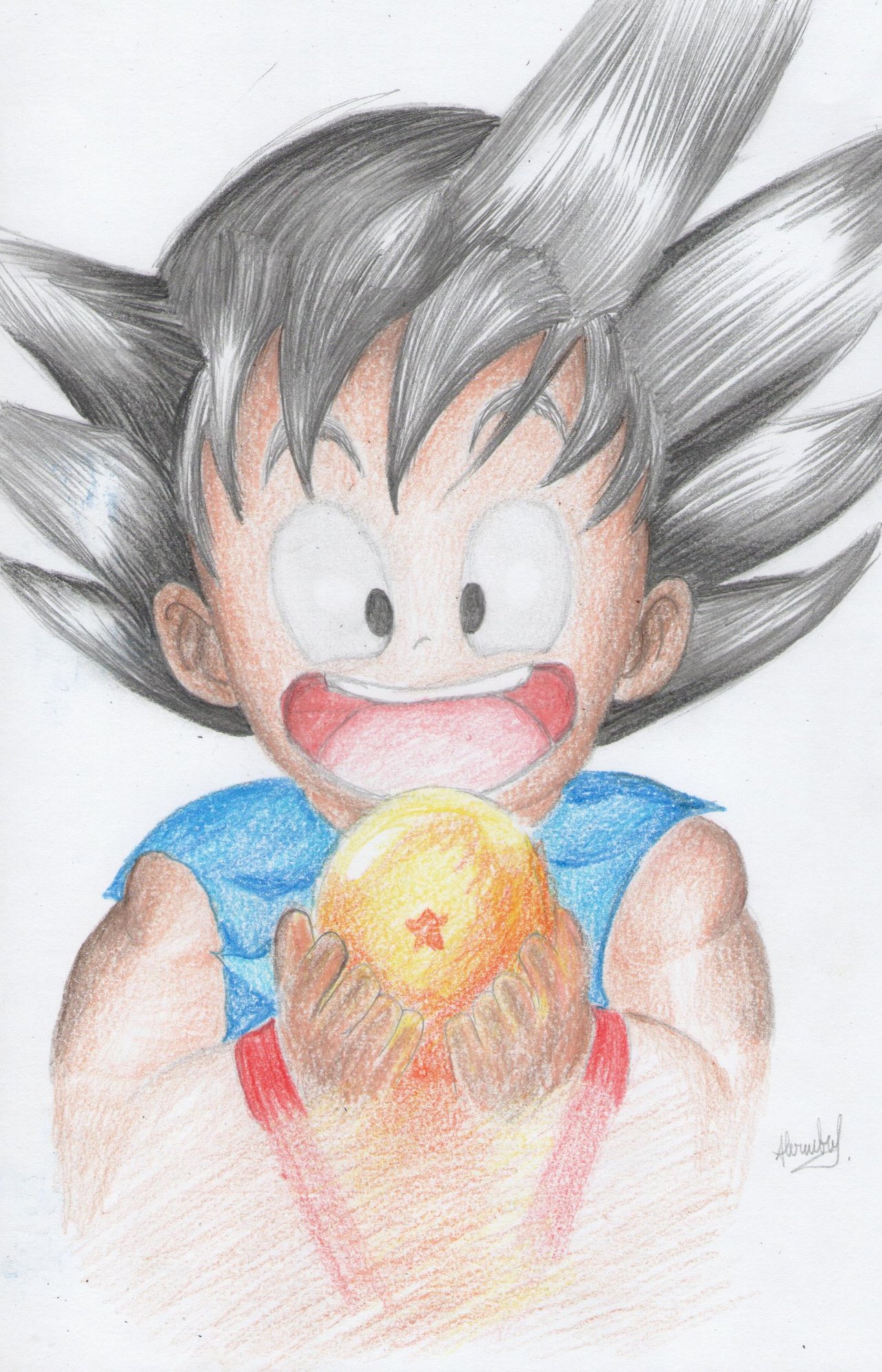 Goku Fan-Art [ENG/ESP] | PeakD