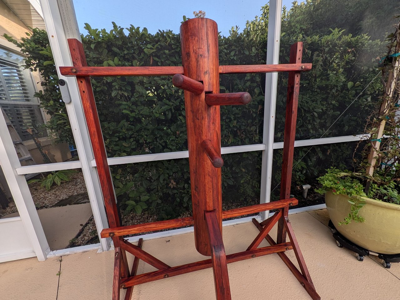 Weekend Wing Chun Dummy Work