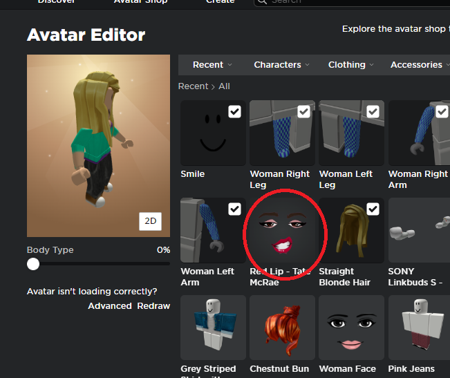 Face Editor - Roblox